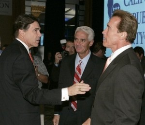 Governors Perry, Crist and Schwarzenegger